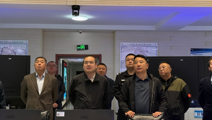 集团公司副总经理夏德胜到承德分公司督导五一假期安全保畅工作