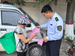 荣乌分公司开展“安全宣传咨询日”活动